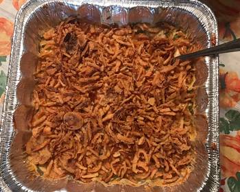 Unique Cuisine Holiday Green Bean Casserole Restaurant Style