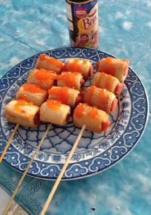 Foto resep Roti sosis goreng