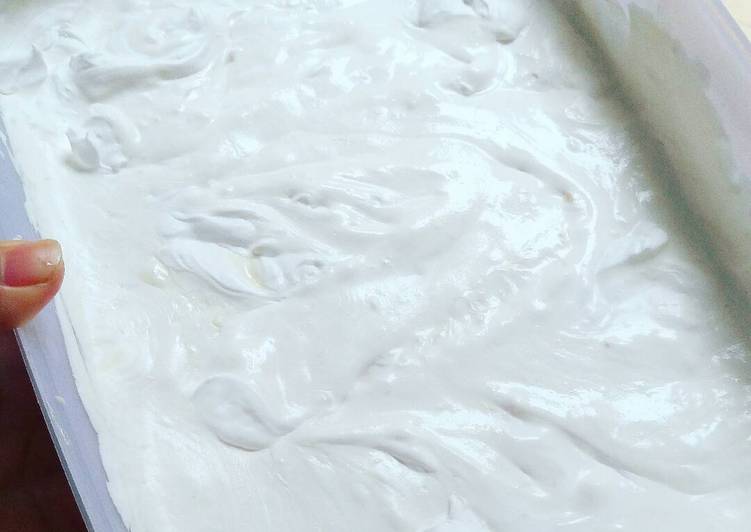 Ice cream durian pake blender aja