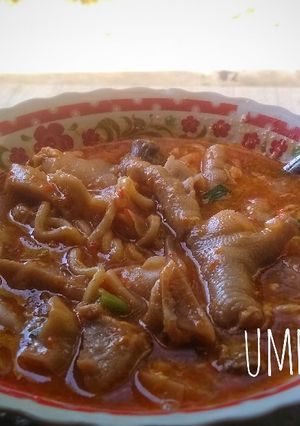 Foto resep Seblak ceker campur campur