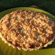 Tarta de coco y dulce de leche