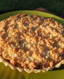 Tarta de coco y dulce de leche