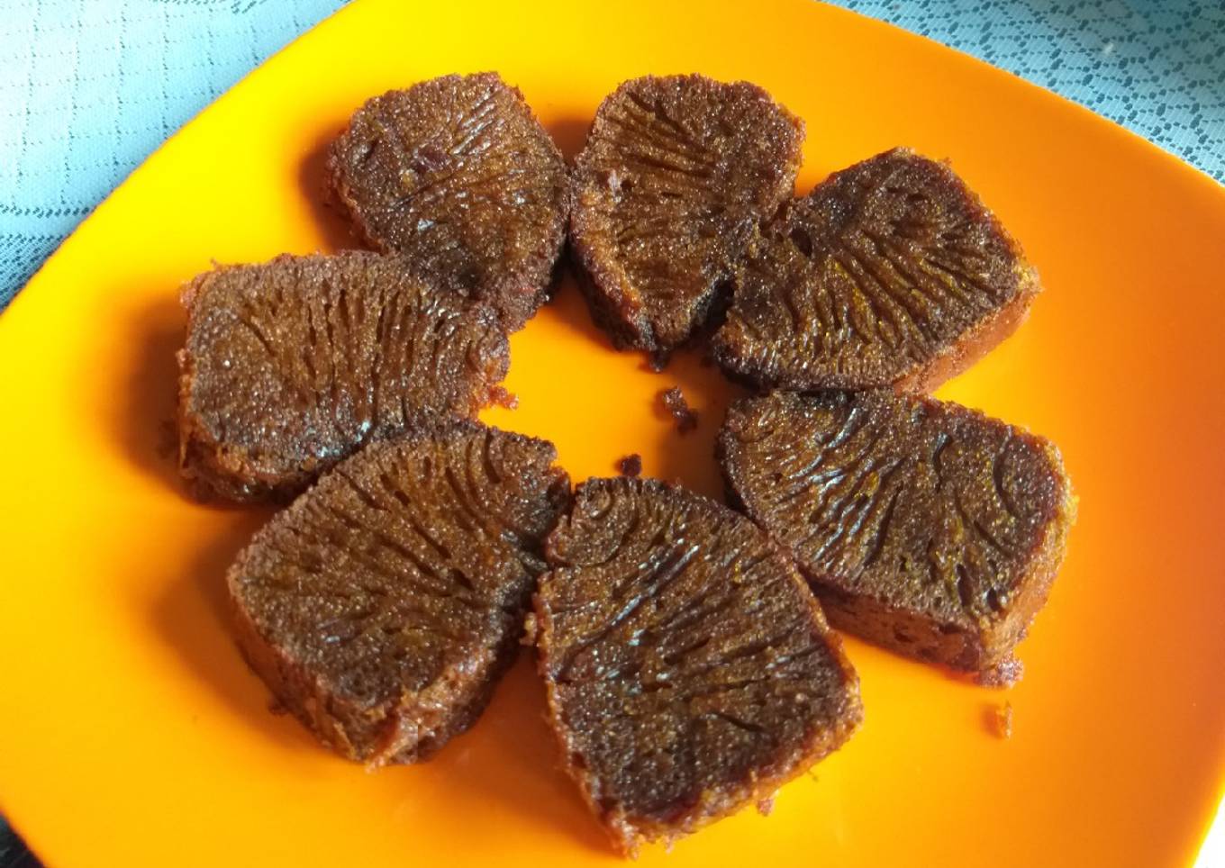 Bolu karamel gluten free