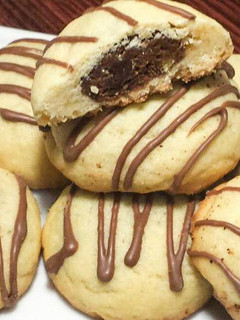Una foto de Galletas rellenas con nutella