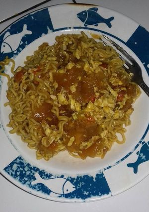 Foto resep Seblak kerupuk + indomie seuhah 🍝😋😋