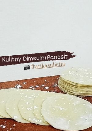 Foto resep KULIT DIMSUM/PANGSIT HOMEMADE MUDAH