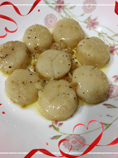 氣炸奶油蒜香干貝 的食譜成品照片