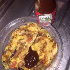 A picture of Simple bread omelette.