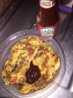 A picture of Simple bread omelette.