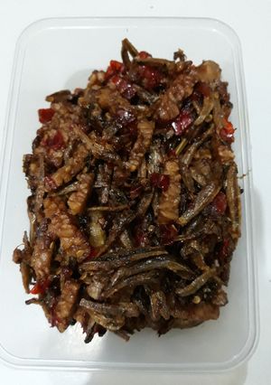 Foto resep Oreg teri dan tempe