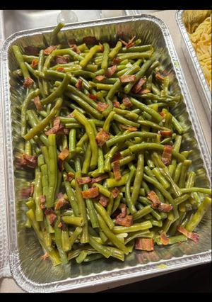 A picture of Nana's Green Beans.