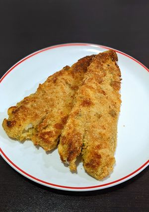 Una foto de Milanesas de pescado 🐟
