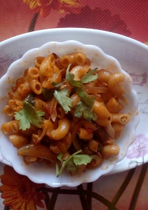 A picture of Macaroni pasta recipe.
