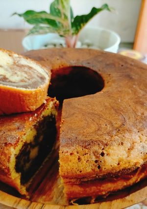 Foto resep Marmer cake ala law thomaz