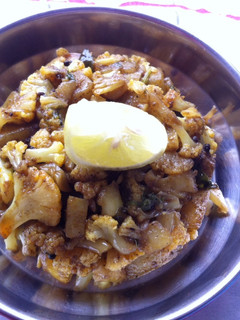 A picture of Cauliflower Sabji.