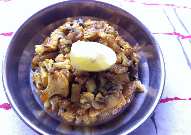 Recipe of Speedy Cauliflower Sabji