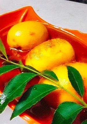 কোনকানী ডিমের কারী / মালভানি ডিমের কারী রেসিপির প্রধান ছবি
