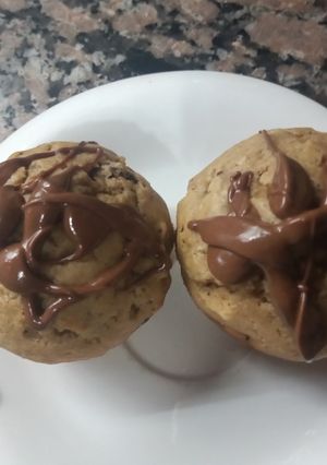 Una foto de Budín de almendras y nuez