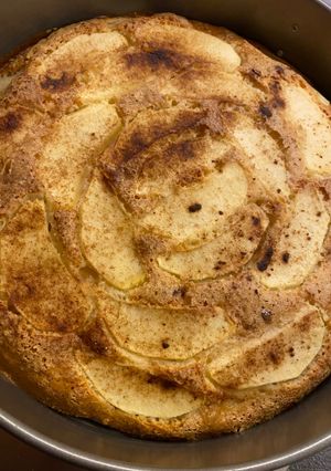 Foto di Torta di mele senza uova e senza burro