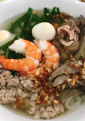 Hình của món Hủ tíu nam vang.