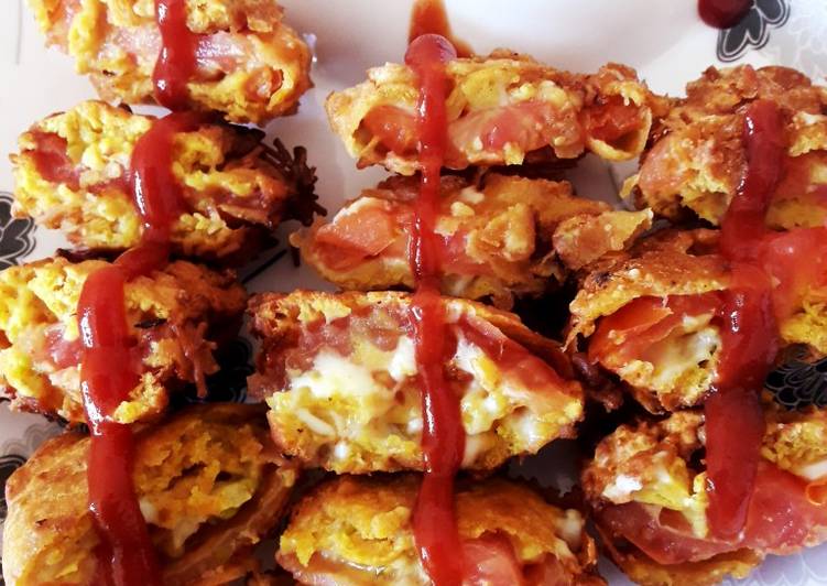 Simple Way to Make Ultimate Tomato Cheese Bonda