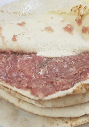 صورة لوصفة عرايس باللحمة 🥓