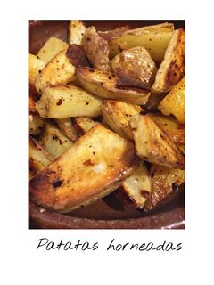 Una foto de Patatas horneadas (y crujientes!)