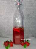 Kombucha Strawberry Mint Tea (Teh Kombucha Strawberry Mint)