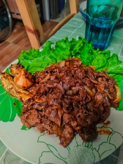 Foto resep Sliced Beef Black pepper