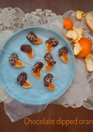 Foto resep Chocolate Dipped Oranges