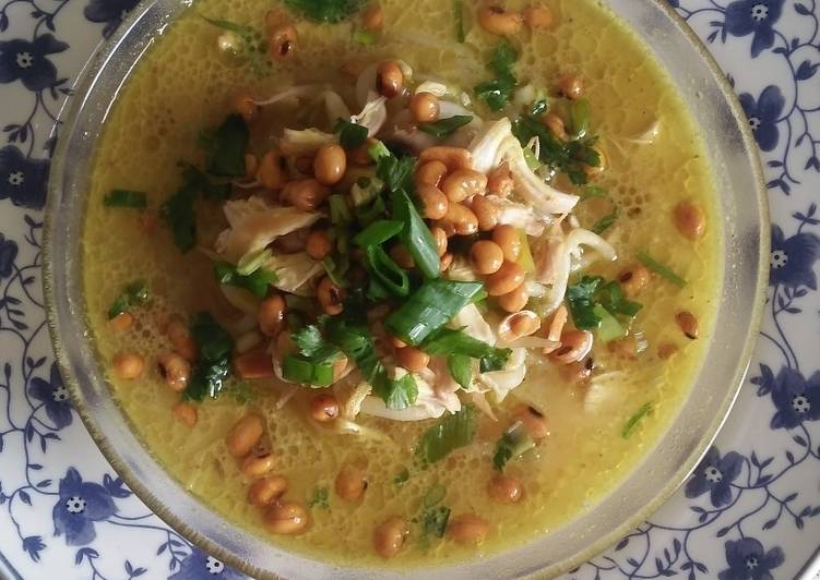Langkah Mudah untuk Membuat Soto Ayam Santan#bikinramadhanberkesan yang Enak Banget