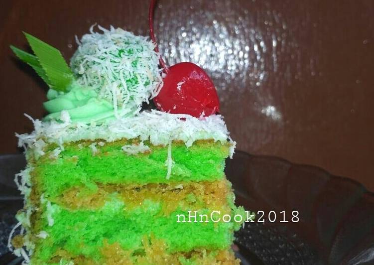 Cake pandan klepon