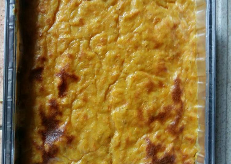 Gateau di patate e carote