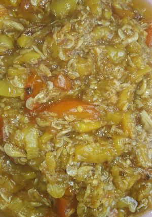 Foto resep Sambal nanas campur rebon