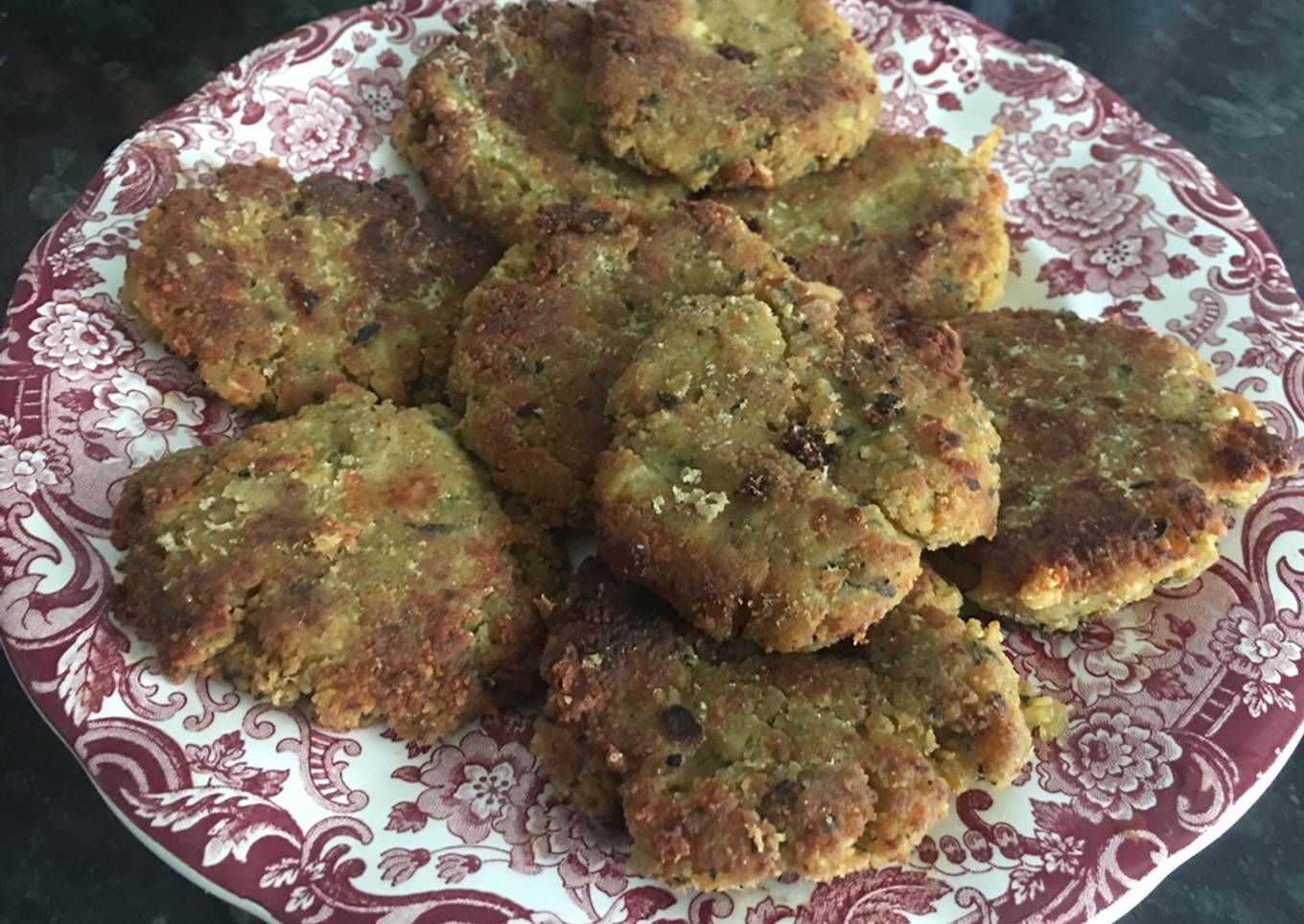 Hamburguesas de calabacín