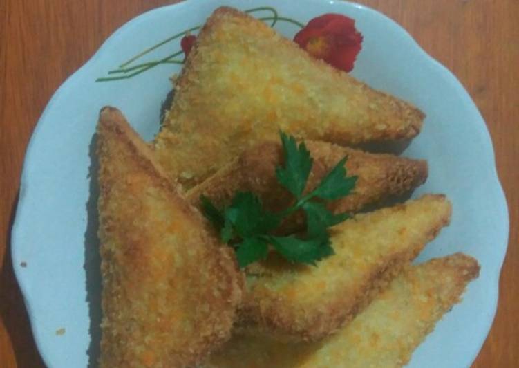 Roti Tawar Goreng Crispy