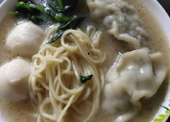 Easiest Way to Recipe Delicious Dumpling Noodle