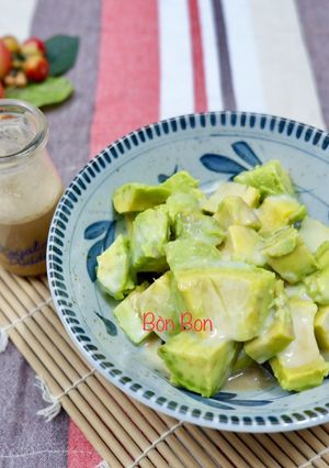 Hình của món Bơ Sáp Dầm Cà Phê Sữa.