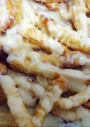 Foto resep Kentang goreng panggang dengan keju mozarella