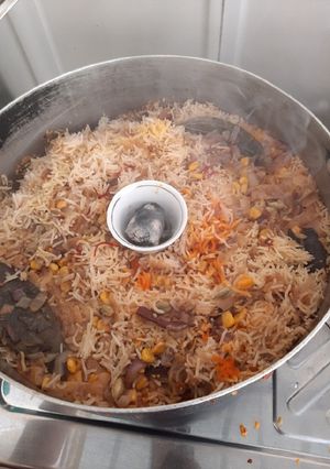 صورة لوصفة مندي الدجاج