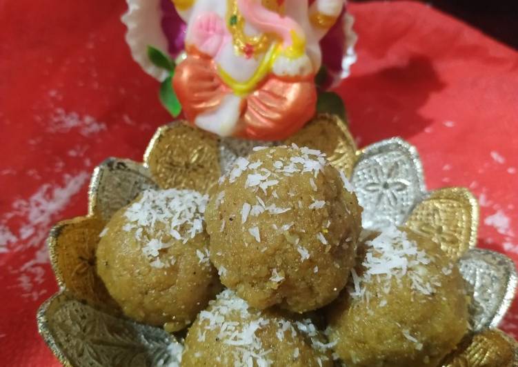 Simple Way to Make Homemade Katla Ladoo