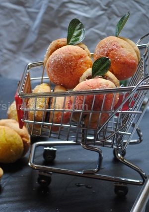 A picture of Peach cookies.