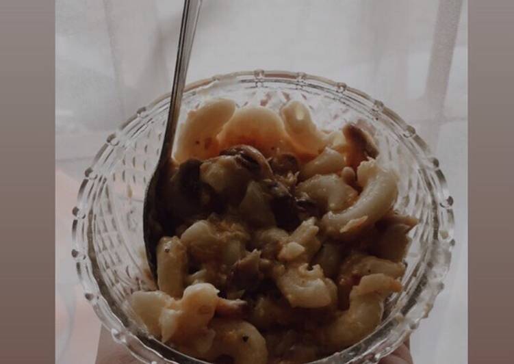 Bahan-bahan Mac n cheese ikan kembung MPASI yang nikmat dan Mudah Dibuat
