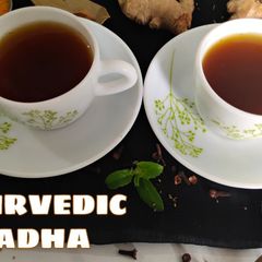 A picture of Herbal kadha recipe.