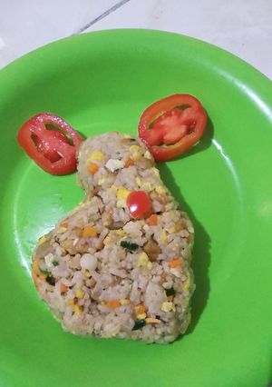Foto resep Nasi goreng meriah