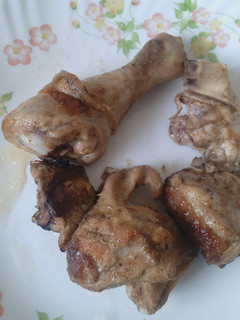 A picture of Oven baked chicken.