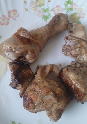 A picture of Oven baked chicken.