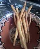 Nigerian Kokoro or cornmeal snacks