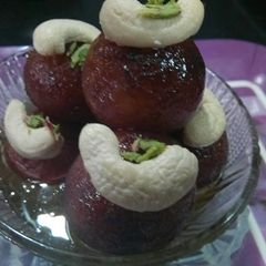 A picture of Sweet Potato Gulab Jamun.