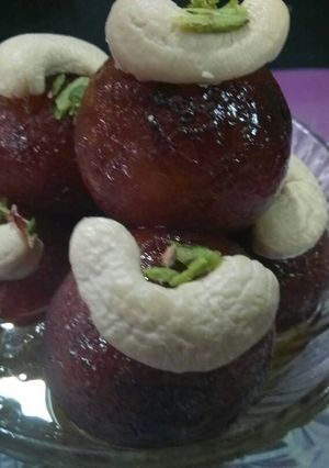 A picture of Sweet Potato Gulab Jamun.